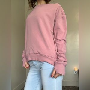 Target mauve sweatshirt with pockets